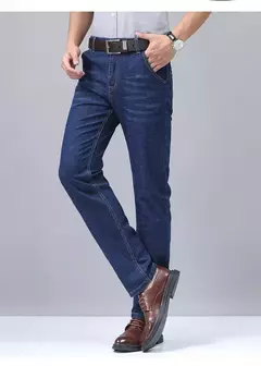 Pantalones clásicos de negocios para hombre, Pantalón de algodón suave y cómodo, informal, elástico, ligero, de lujo, 2024 - Eleganzie