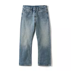Image of SIMWOOD 2025 primavera nuevo suelto Relax 13,5 oz 100% tela de algodón lavado Vintage Jeans hombres pantalones vaqueros de alta calidad