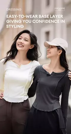 Semir-Camiseta de manga corta para mujer, camiseta ajustada diseñada para lucir más delgada, Top con dobladillo de volantes elegante, novedad de otoño 2024