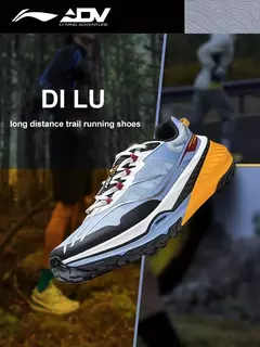Li-ning-zapatillas para correr DI LU para hombre, calzado deportivo con cojín de fibra de salón de larga distancia, antideslizantes, ARNU003 ARNU009 - Eleganzie