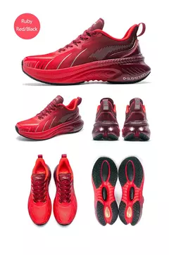 ¡Novedad de ONEMIX! Zapatillas de correr para hombre, zapatillas deportivas antideslizantes para mujer - Eleganzie