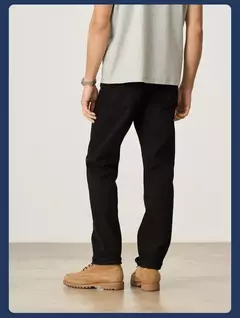Imagen de SIMWOOD alto estándar 2025 Primavera Verano nuevo 13,7 oz orillo Denim Jeans hombres pantalones de alta calidad pantalones de talla grande