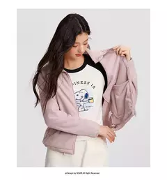 Semir-abrigo Polar antiestático para mujer, chaqueta holgada de invierno con manga raglán y cuello levantado, novedad de 2024 en internet