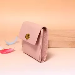 Nueva cartera ins bolso de cambio retro, bolso de tarjeta exquisito y pequeño, bolso de certificado de licencia de conducir de cuero suave - comprar en línea