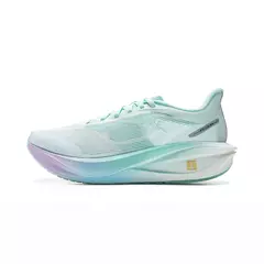 Li-ning mujeres FEIDIAN 5 CHALLENGER zapatillas de carreras para correr placa de fibra de carbono cojín de baño zapatos deportivos zapatillas transpirables ARMV002 on internet