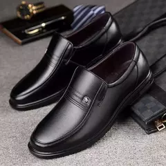 Zapatos de cuero genuino, mocasines para Hombre, zapatos de cuero informales de negocios, mocasines suaves clásicos, zapatos planos transpirables para Hombre - comprar en línea