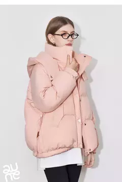 TOYOUTH-Chaqueta de plumón de pato blanco para mujer, chaqueta ligera con capucha y cuello levantado, novedad de invierno, 2024, 90% en internet