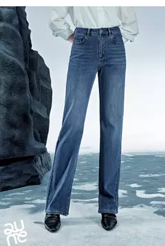 TOYOUTH Jeans de mezclilla para mujer 2025 Primavera Verano Slim Fit alta elasticidad mujeres pantalones largos de cintura baja - tienda en línea