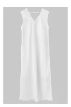 AMII-Vestidos minimalistas para mujer, ropa elegante y romántica de encaje, sin mangas, línea A, 2023 - Eleganzie
