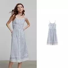 Imagen de TOYOUTH Vestido de mujer 2025 Verano Nuevo vestido elegante 8529022