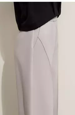 Imagen de AMII minimalismo 2024 primavera nuevo Arco Split pantalones casuales de las mujeres de cintura alta pantalones de plátano básico femenino pantalones sueltos 12421059