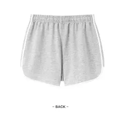 Semir-pantalones cortos de dormir para mujer, calzas blancas de estilo deportivo informal, delgadas y sueltas, para el hogar, Verano - Eleganzie