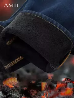 AMII Minimalism Jeans para mujer 2022 otoño pies delgados moda Casual todo-fósforo algodón ligero elástico pantalones hasta el tobillo 12260078 - comprar en línea