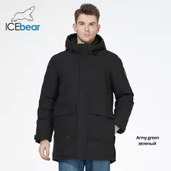 ICEbear-parka a prueba de viento para hombre, Abrigo acolchado grueso, cálido, invierno, MWD3239I, novedad de 2023 on internet