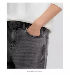 Semir Jeans hombres 2025 primavera nuevos pantalones largos Vintage pantalones rectos sueltos Simple relajado - Eleganzie