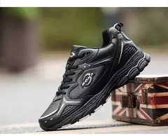 BONA, nuevos zapatos clásicos de estilo para correr para hombre, zapatos deportivos con cordones para hombre, zapatillas deportivas de cuero para correr al aire libre, cómodas - online store