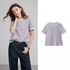 TOYOUTH Camiseta de manga corta para mujer, camisetas nuevas de primavera 2025 8521006 en internet