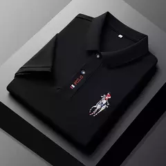 Camisa POLO de manga corta de moda informal bordada de verano para hombre Top cómodo - buy online