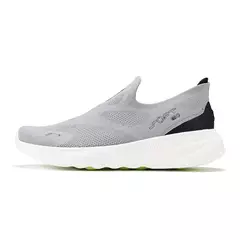 Li-ning hombres SOFT GO 2 KNIT Slip-on zapatos casuales para caminar cojín cómodo forro estable malla correr deportes diarios zapatillas AGLV017