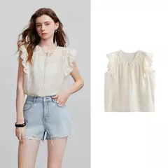 TOYOUTH Blusa Mujer Camisa 2025 Verano Nueva Camisa 8522002 en internet