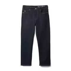 SIMWOOD 2025 Otoño Invierno nuevo ajuste Regular 15oz pantalones vaqueros indecolorables hombres cómodo proceso cepillado forro pantalones vaqueros pesados - buy online