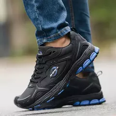 BONA, nuevos zapatos clásicos de estilo para correr para hombre, zapatos deportivos con cordones para hombre, zapatillas deportivas de cuero para correr al aire libre, cómodas - online store