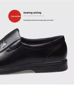 Zapatos de cuero genuino, mocasines para Hombre, zapatos de cuero informales de negocios, mocasines suaves clásicos, zapatos planos transpirables para Hombre
