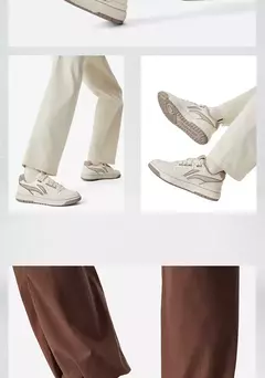 Imagen de Li-ning hombres mujeres BADFIVE ROOKIE baloncesto cultura zapatos cojín estilo callejero zapatos deportivos forro ocio zapatillas ABCU025