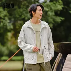 Semir-Chaqueta holgada con capucha para hombre, diseño con protección solar, prendas de vestir de estilo al aire libre, novedad de verano, 2024 - buy online