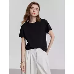 Imagen de TOYOUTH Camiseta de manga corta para mujer, camisetas nuevas de primavera 2025 8521011