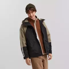 Chaqueta Semir para hombre, primavera 20224, nueva moda de retazos, prendas de vestir exteriores de tres pruebas, Top holgado con capucha - tienda en línea