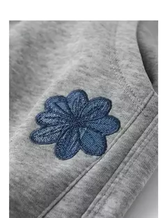 TOYOUTH-pantalones de chándal para mujer, pantalón vaquero con flores, cintura elástica, rectos, deportivos, informales, con plátano, otoño e invierno, 2024 - Eleganzie