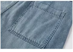 Semir Jeans Mujer dobladillo curvo suelto hasta el suelo 2025 nuevo verano sensación fresca pantalones cónicos moda para looks callejeros - Eleganzie