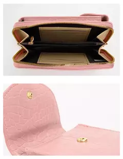 Bolso de mujer, bolsos de hombro, bolsos de mujer, cartera, tarjetero, bolso de mensajero, monedero con patrón de cocodrilo, bolso para teléfono móvil - comprar en línea