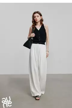 TOYOUTH Mujer Denim Jean 2025 Verano Nuevos pantalones largos 8528019