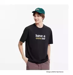Semir-Camiseta de manga corta para hombre, Top holgado con estampado, protección contra el calor, absorbente de humedad, para uso diario, 2025, novedad de verano - online store