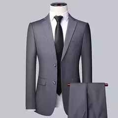Traje de negocios de moda para hombre, Blazer, chaleco y pantalones, informal, Formal, profesional, Boutique, para boda, 3 piezas, M-6XL, 2024 on internet