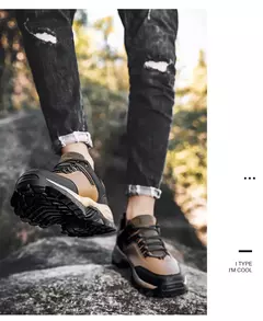 Botas para hombre, zapatillas de deporte al aire libre, zapatos para hombre, nueva moda 2023, calzado informal para hombre, Tenis masculinos cómodos, Botas, zapatillas para hombre, zapatos - Eleganzie