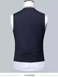 Traje de negocios de moda para hombre, Blazer, chaleco y pantalones, informal, Formal, profesional, Boutique, para boda, 3 piezas, M-6XL, 2024