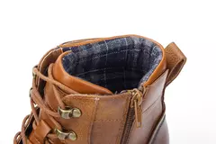 Botas Retro para hombre talla 7 ~ 13, botas de cuero cómodas a la moda para primavera 2023 - tienda en línea