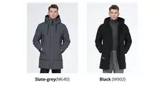 ICEbear 2023 chaquetas de invierno para hombres abrigo de algodón casual parkas acolchadas de longitud media MWD3061D - buy online