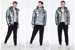 Chaqueta de invierno ICEbear para hombre, chaqueta acolchada de moda de alta calidad, abrigo cálido de marca, ropa para hombre MWY20953D 2024 nuevo