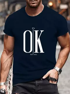 Camiseta estampada de manga corta con cuello redondo de verano para hombre, camiseta cómoda informal, ropa de moda para hombre, camisetas gráficas - Eleganzie