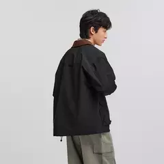 Chaqueta Semir para hombre, ropa de trabajo con solapa de pana de retales, prendas de vestir exteriores, Top Vintage de moda, primavera 2025 - online store