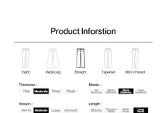 TOYOUTH, pantalones vaqueros de mezclilla de lana para mujer, Otoño Invierno 20224, nuevos pantalones largos cálidos gruesos de pierna ancha recta de cintura media en internet