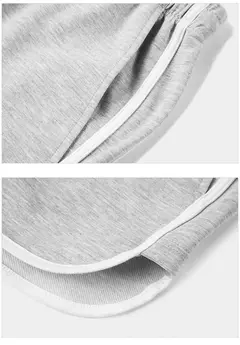 Semir-pantalones cortos de dormir para mujer, calzas blancas de estilo deportivo informal, delgadas y sueltas, para el hogar, Verano - tienda en línea