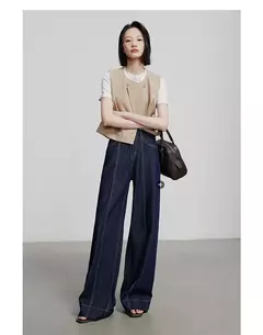 TOYOUTH Mujer Denim Jean 2025 Primavera Nuevos pantalones largos P 8518061 en internet