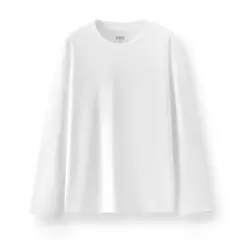 Semir-Camiseta de manga larga para hombre, capa interior de algodón puro, Top básico de primavera 2025, Color sólido, estilo básico versátil para pareja - buy online