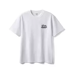 SIMWOOD 2025 novedad de verano, camisetas de tela de sensación fresca de gran tamaño 230gsm para hombres, camisetas de moda con estampado de letras de alta calidad