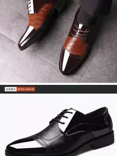 Zapatos de boda Baita para hombre, calzado informal de cuero, Formal, de negocios, talla grande - tienda en línea